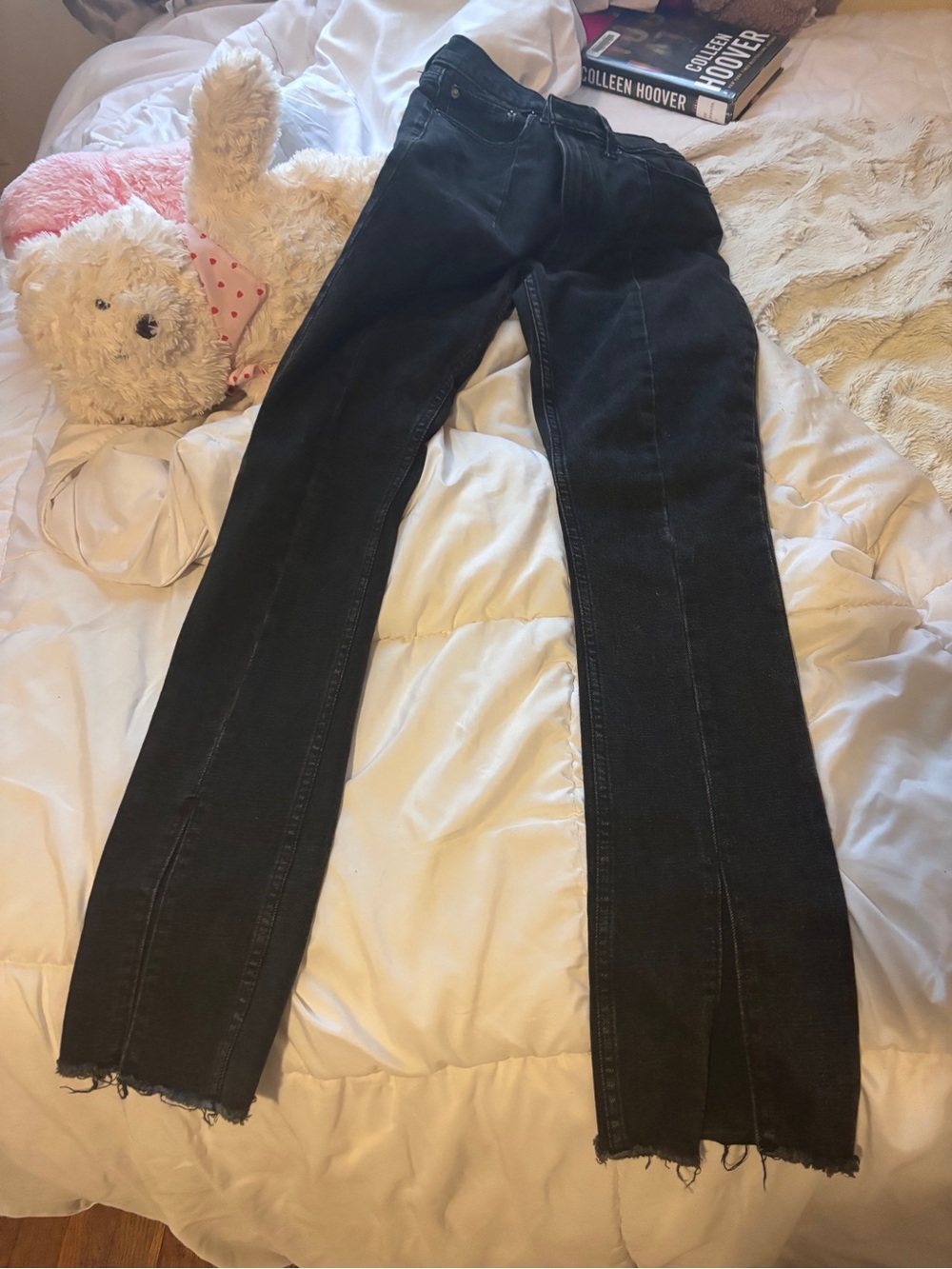 Abercrombie & Fitch Black Straight Leg Jeans - Picture 3 of 5